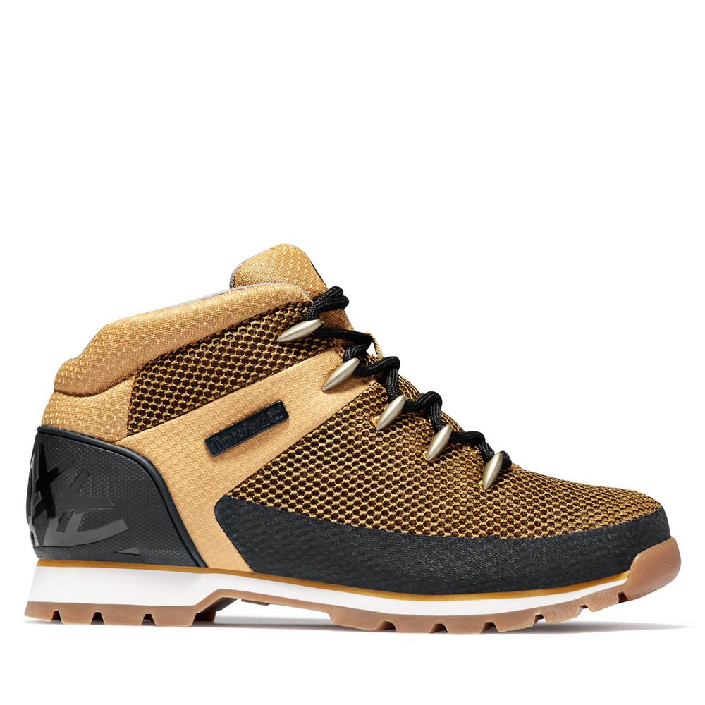 Zapatillas Timberland Argentina Hombre - Euro Sprint Boots - Marrones/Negras - XUGMRY-968